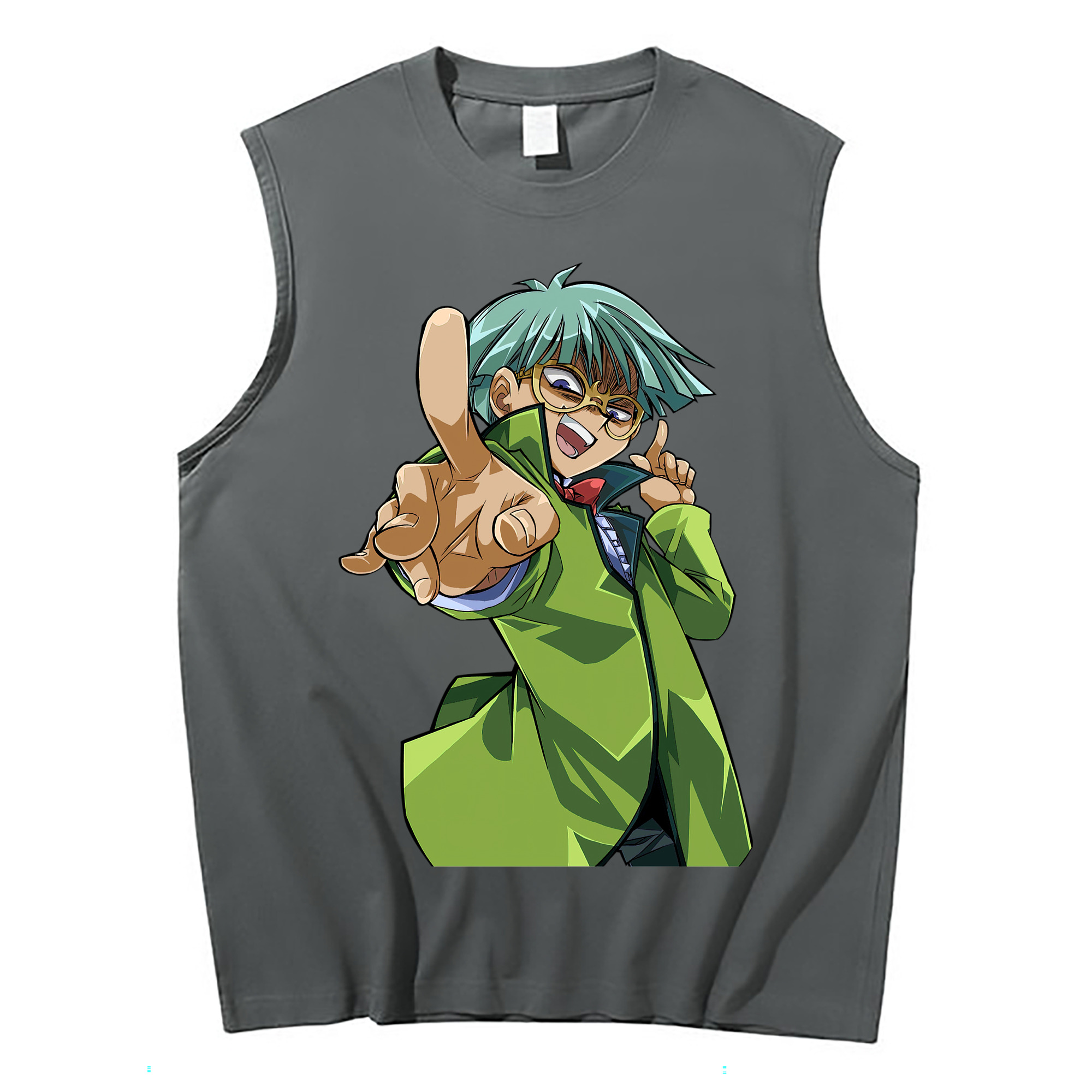 （画像用） 遊☆戯☆王 Yu-Gi-Oh! コットン100％タンクトップ（フロントプリント）
